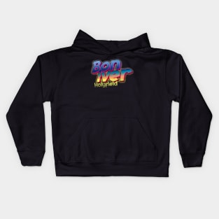 Holyfield bon iver Kids Hoodie